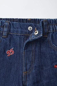 CARS LIGHTNING MCQUEEN EMBROIDERED BAGGY JEANS © DISNEY