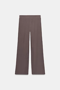 PANTALON DROIT CÔTELÉ