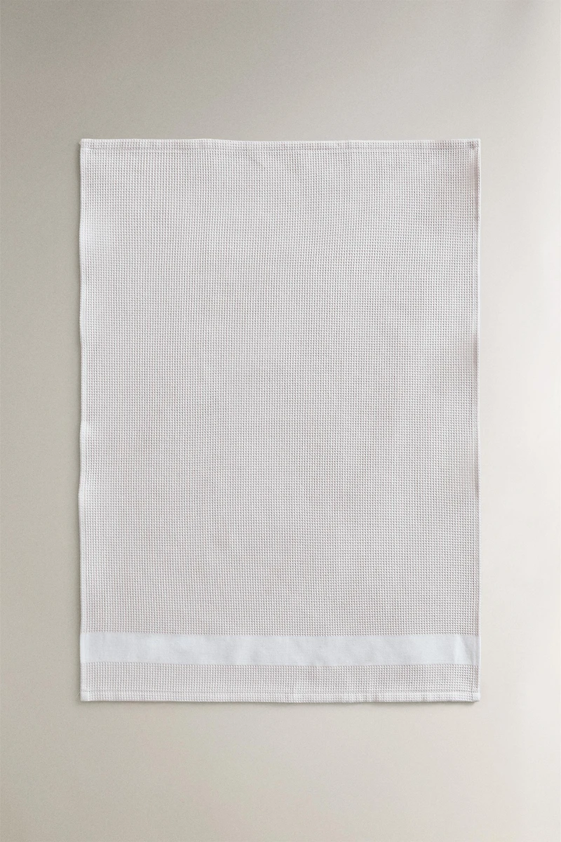 WAFFLE-KNIT KITCHEN TOWELS (SET OF 2)