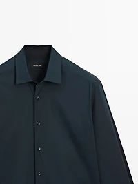 Slim fit stretch shirt