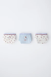 6- YEARS/ THREE-PACK OF HELLO KITTY © SANRIO UNDERWEAR