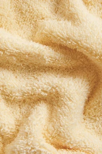 SERVIETTE DE BAIN COTON ÉPONGE UNIE (500 G/M²)