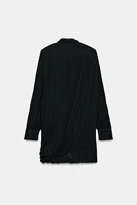 ZW COLLECTION DRAPED MINI DRESS