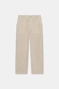 ELASTIC WAIST PANTS