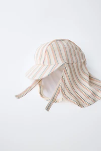 STRIPED SWIM CAP