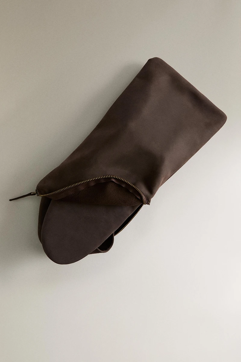 BABOUCHES CUIR DE VOYAGE