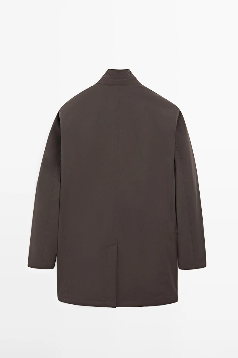 Water-repellent puffer jacket