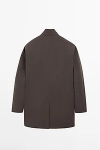 Water-repellent puffer jacket
