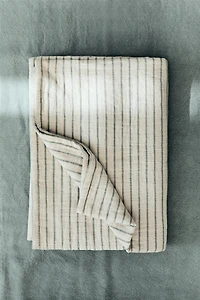 CHILDREN'S STRIPED MUSLIN BEDSPREAD