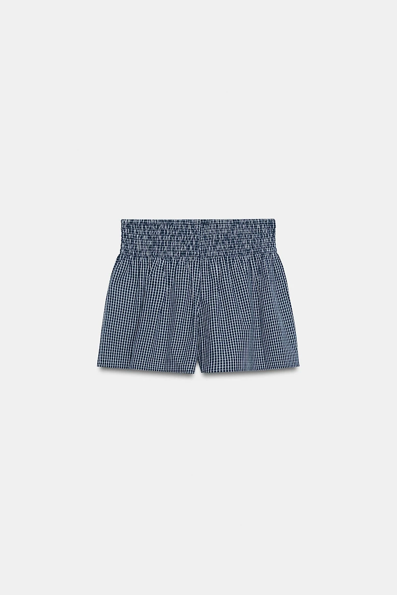 SHORT À CARREAUX VICHY