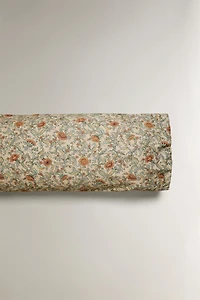 TAIE D’OREILLER SATIN FLEURS (300 FILS)