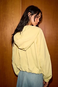 NYLON JACKET WITH TIES