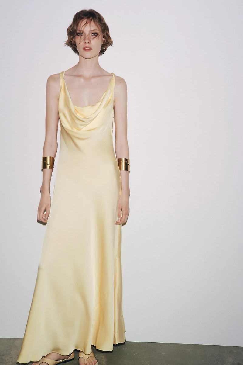 ROBE LONGUE SATINÉE ZW COLLECTION