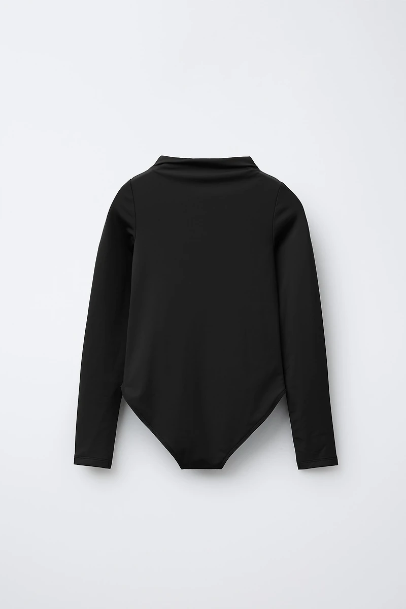 HIGH COLLAR BODYSUIT