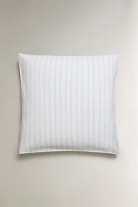 DOUBLE STRIPE COTTON PERCALE PILLOWCASE