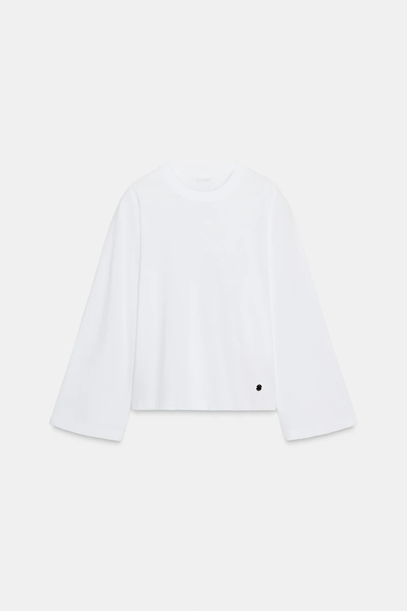 LONG SLEEVE T-SHIRT WITH LABEL