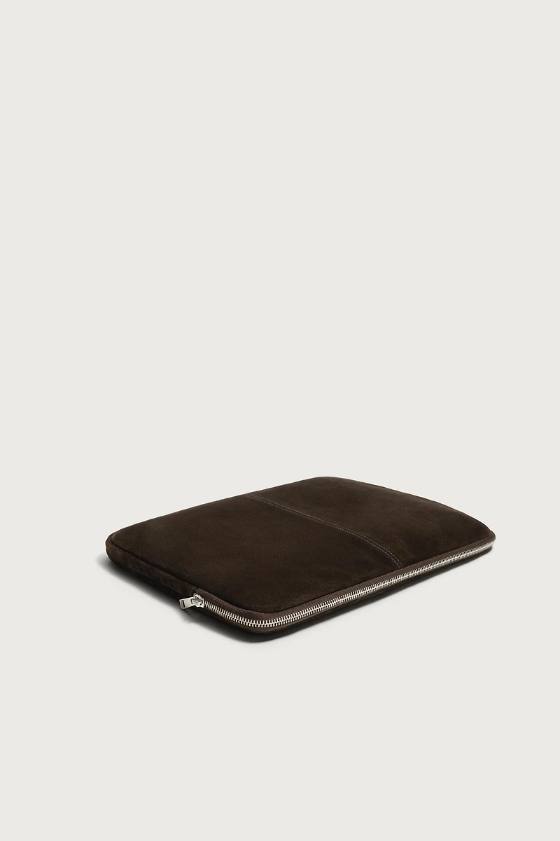 LEATHER LAPTOP SLEEVE