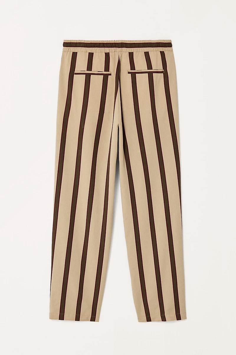 LIMITED EDITION STRIPED RELAXED FIT PANTS