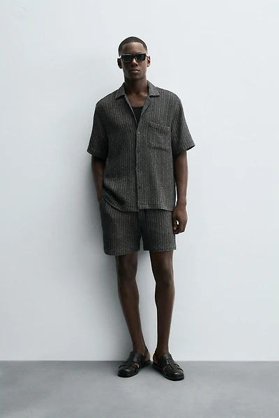 JACQUARD TEXTURED SHIRT