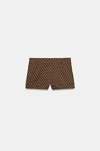 POLKA DOT MINI SHORTS