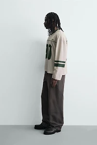 AMERICAN FOOTBALL PRINT T-SHIRT