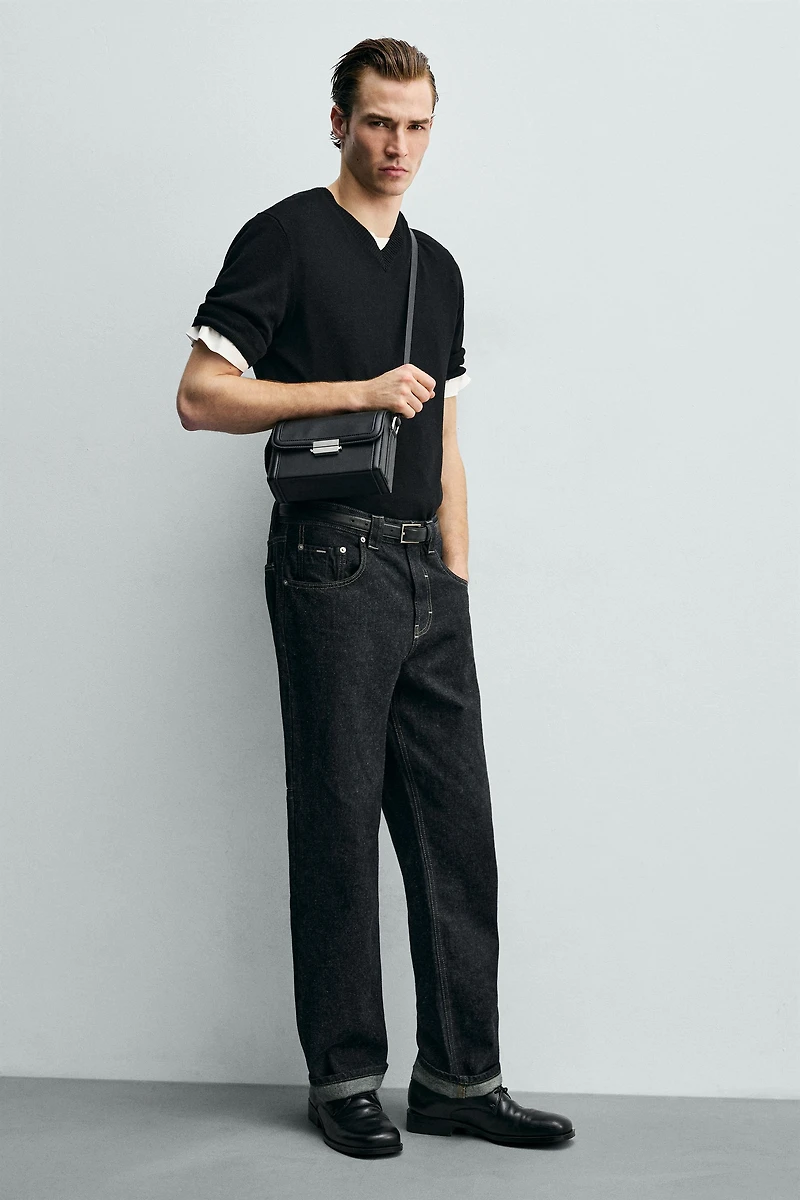 RIGID BOX CROSSBODY BAG