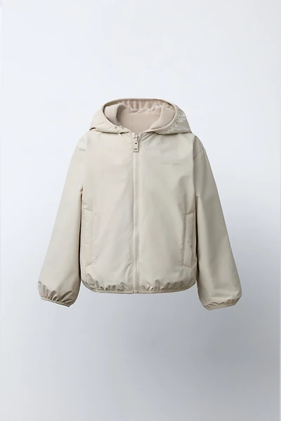 REVERSIBLE NYLON FLEECE JACKET