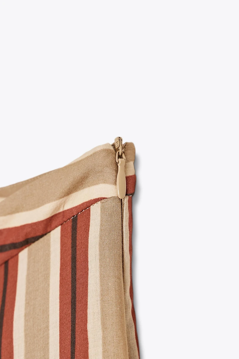 ZW COLLECTION STRIPED MIDI SKIRT