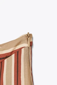 ZW COLLECTION STRIPED MIDI SKIRT