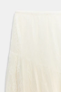 COMBINATION LACE SKIRT