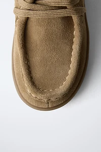 CHAUSSURES EN CUIR