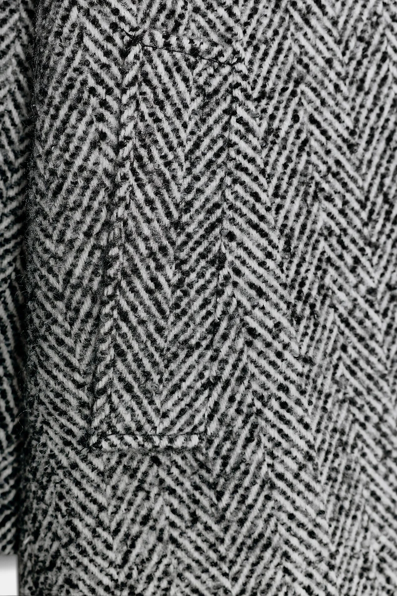 HERRINGBONE COAT