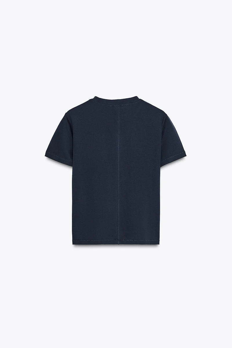 MERCERIZED COTTON T-SHIRT