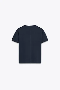 MERCERIZED COTTON T-SHIRT