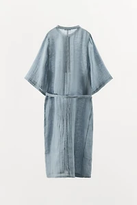 LIMITED EDITION LINEN SHIRT DRESS