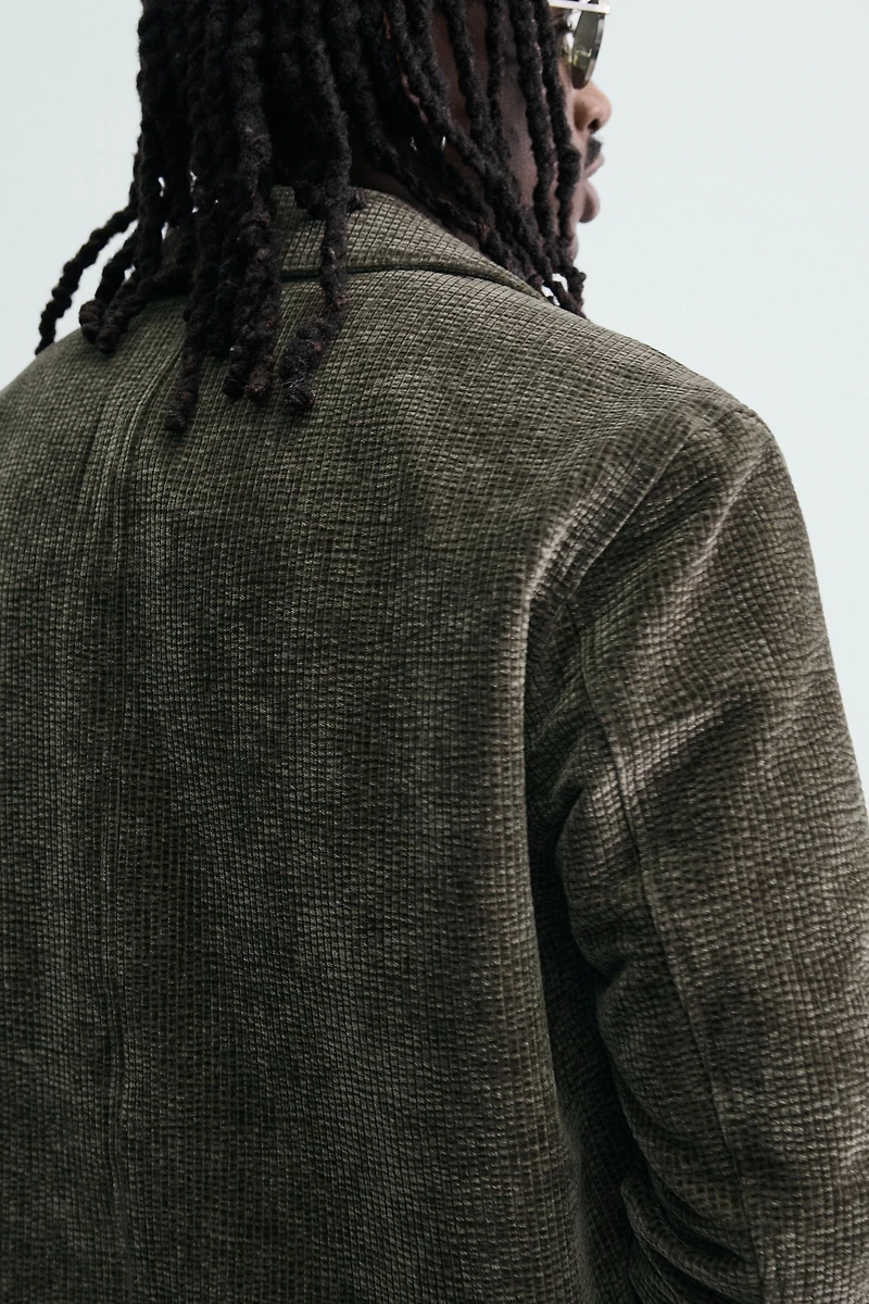 CORDUROY PADDED JACKET
