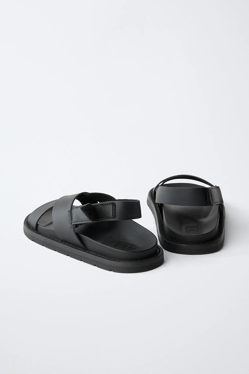 CRISSCROSS SANDALS