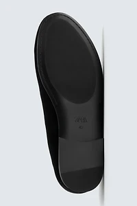 MOCASSINS EFFET VELOURS