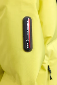 DOUDOUNE 80% DUVET ET 20% PLUMES CAPUCHE DÉTACHABLE WATER RESISTANT COUPE-VENT SYSTÈME RECCO® COLLECTION SKI