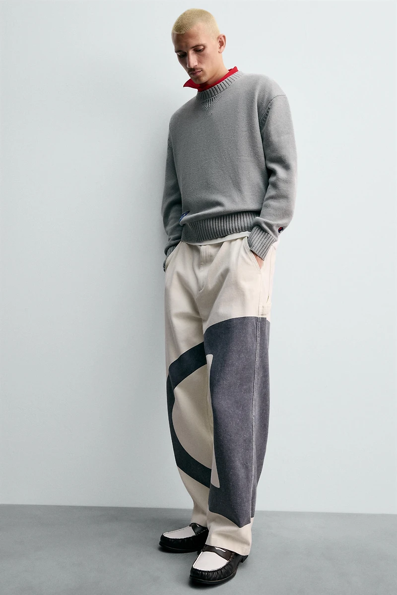 PANTALON LOGO CONTRASTÉ CHAMPION ® X ZARA