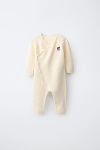 EMBROIDERED HOUSE KNIT JUMPSUIT