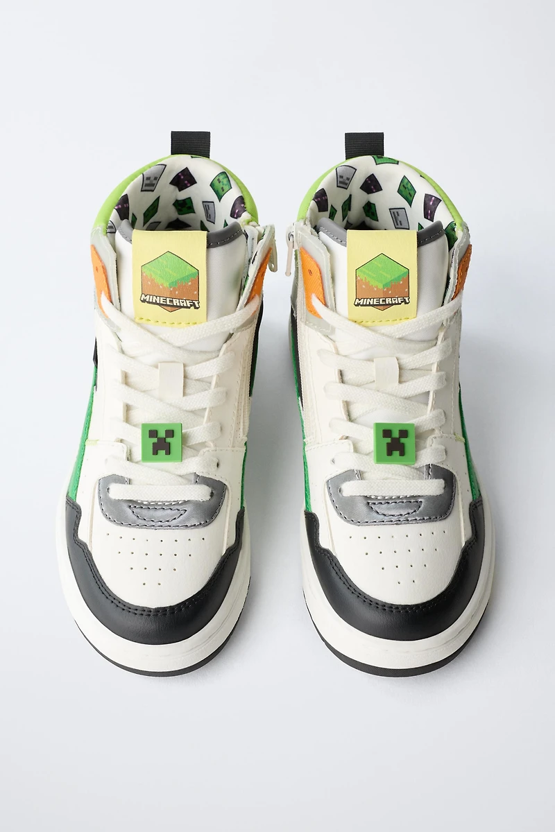 MINECRAFT © MOJANG AB. ™ HIGH TOP SNEAKERS