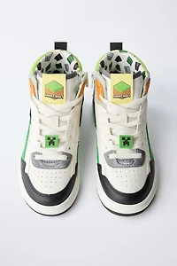 MINECRAFT © MOJANG AB. ™ HIGH TOP SNEAKERS