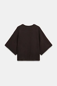 RUSTIC SHORT SLEEVE TOP
