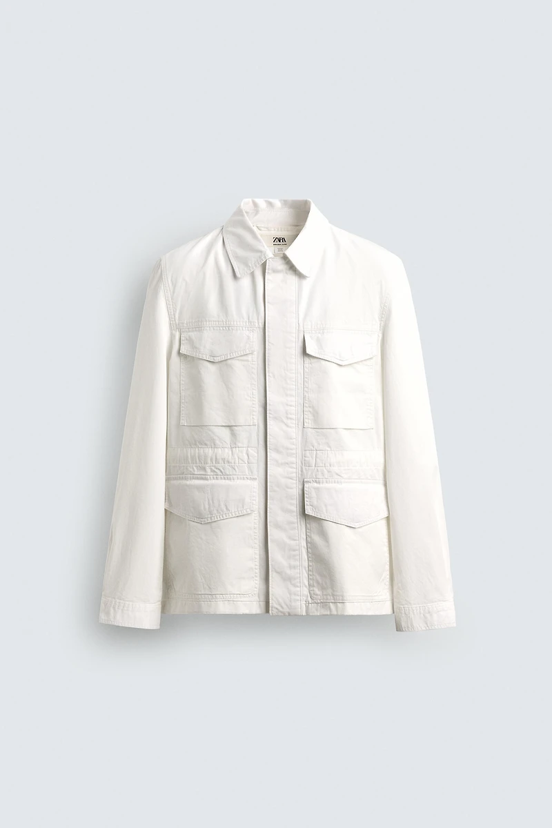 VESTE REGULAR FIT À POCHES
