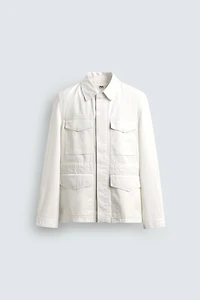 VESTE REGULAR FIT À POCHES
