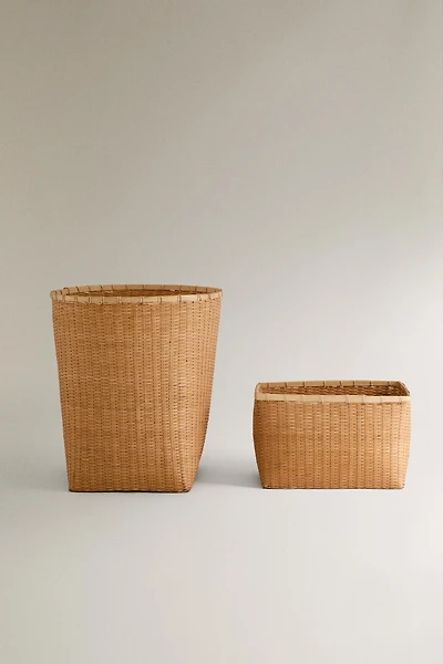 WOVEN BAMBOO BASKET