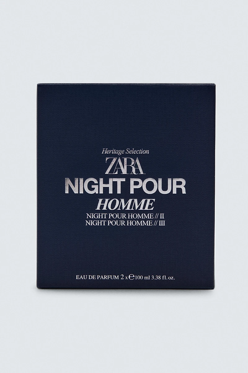 NIGHT POUR HOMME II + III EDP 2 X 100ML (3.4 FL.OZ)