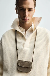 MINI SAC BANDOULIÈRE EN CUIR