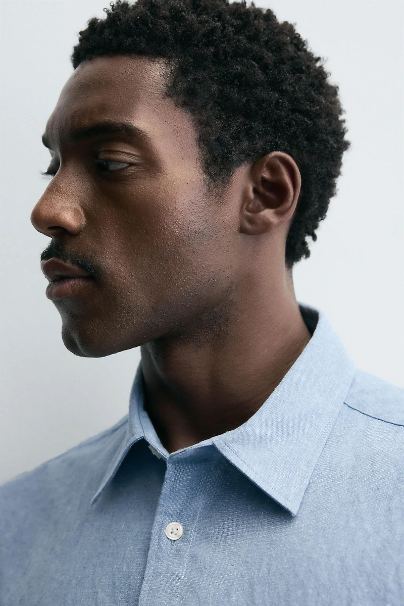 TEXTURED POCKET SHIRT